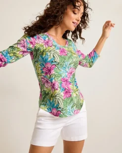 Ashby Isles Jungle Jewels 3/4-Sleeve T-Shirt