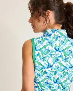 Aubrey Seaside Brights IslandZone® Mock Top