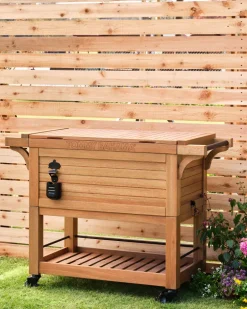 Backyard Oasis Insulated Rolling Cooler