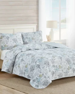 Beach Bliss 2-Piece Twin Quilt Set