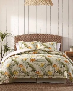 Birds of Paradise 4-Piece California King Comforter Set