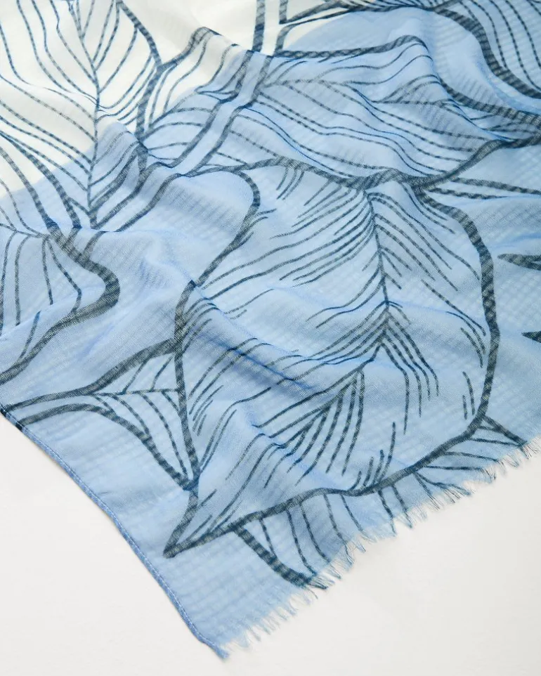 Block Bouquet Wrap Scarf