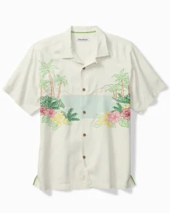 Bloom With a View Silk Camp Shirt