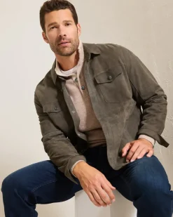 Boulder Ridge Suede Shirt Jacket