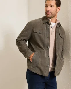 Boulder Ridge Suede Shirt Jacket