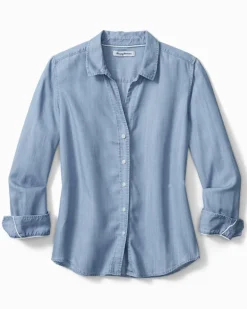 Chambray All Day Long-Sleeve Shirt