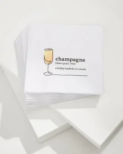 Champagne Cocktail Napkins