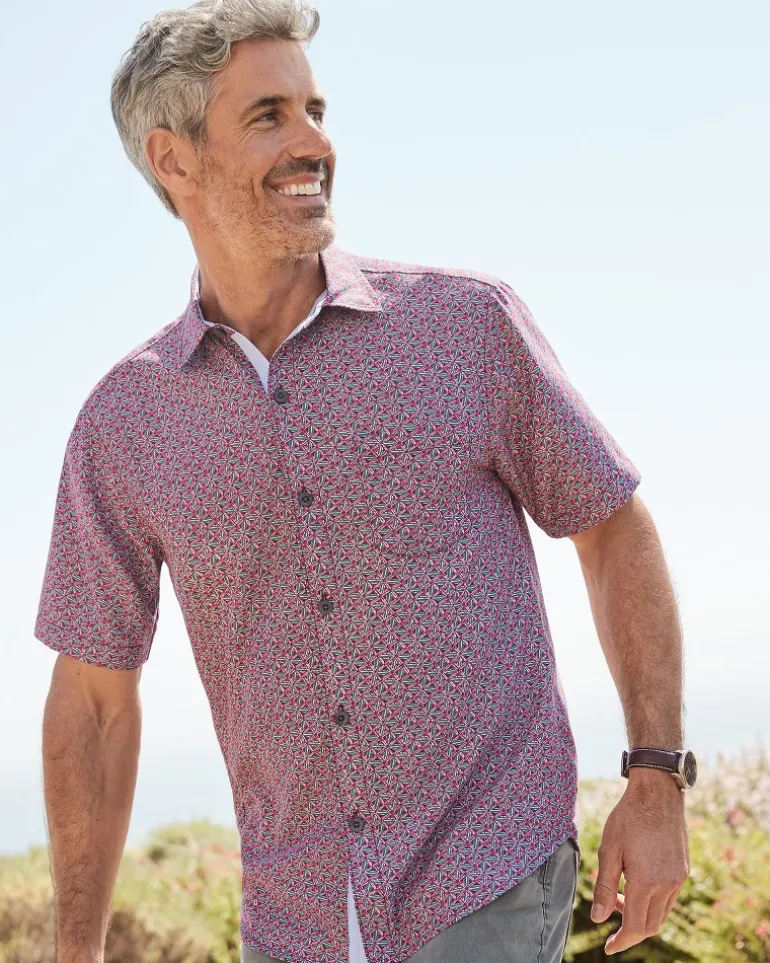 Coconut Point Beachcomber Geo IslandZone® Camp Shirt