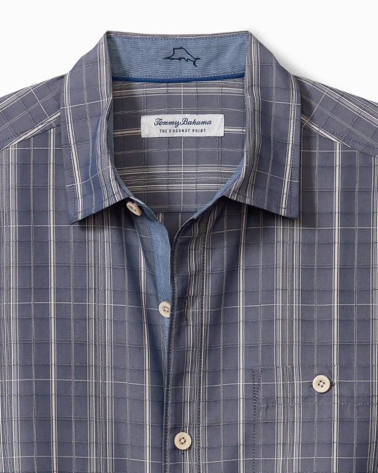 Coconut Point Samba Stripe IslandZone® Camp Shirt