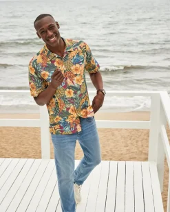 Coconut Point Sunset Canopy IslandZone® Camp Shirt