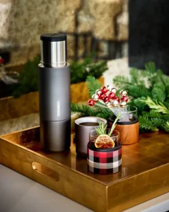 Corkcicle® 36-oz. Travel Thermos With Built-In Cups