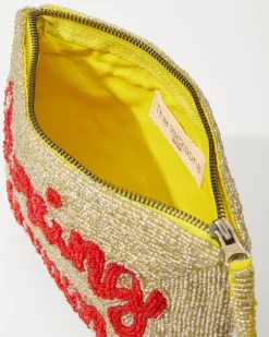 Dancing Queen Beaded Clutch