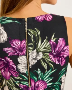 Darcy Villa Garden V-Neck Sheath Dress