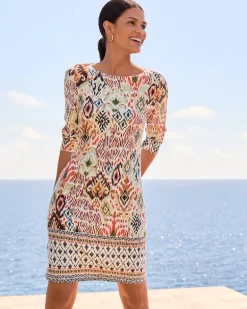 Darcy Vista Cove 3/4-Sleeve Dress