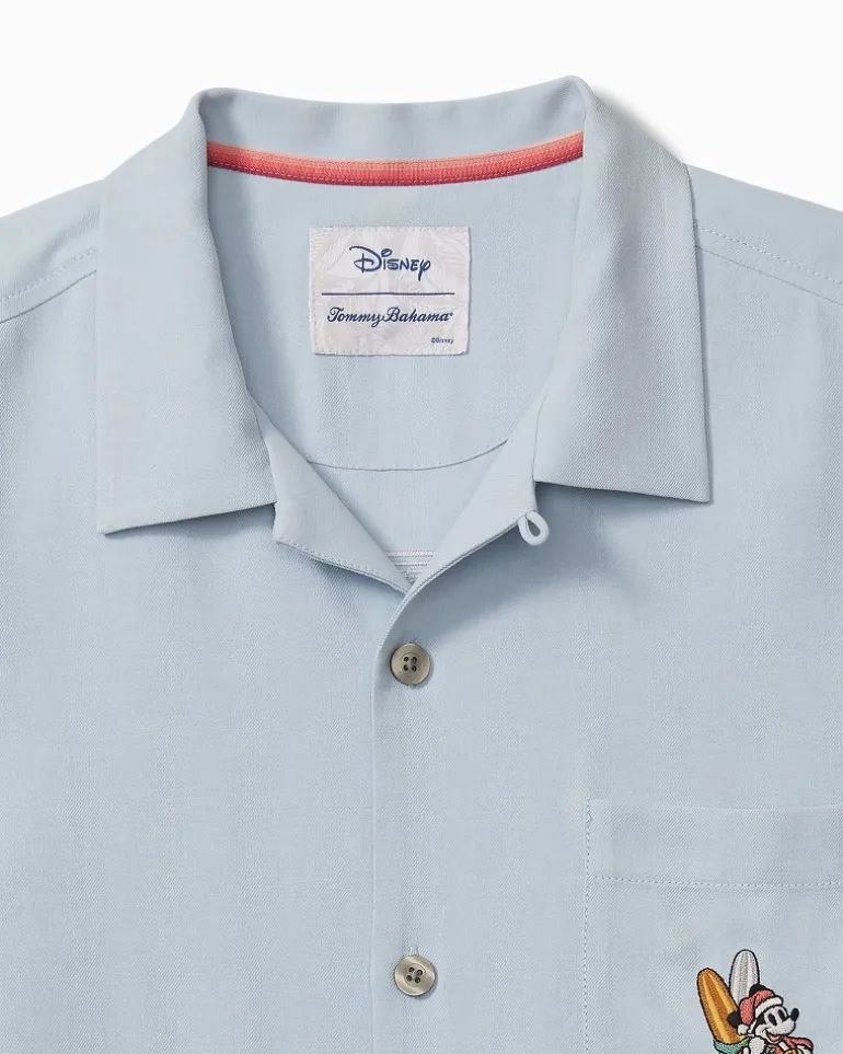 Disney Huladay Sleigh Ride Silk Camp Shirt