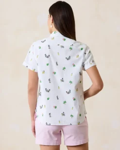 Disney Nova Wave Beach Cruiser Camp Shirt