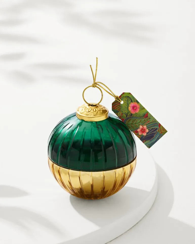 Evergreen 3-oz. Etched Ornament Candle