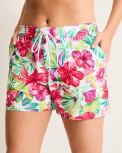 Fiesta Floral Beach Shorts