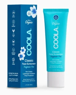 Fragrance-Free SPF 50 Face Sunscreen by COOLA®
