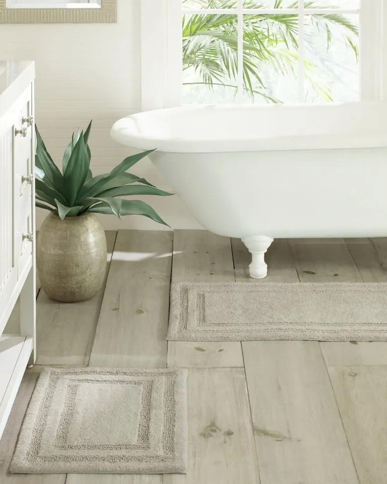 Grey Isla Bath Rug Set of 2