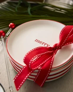 Holiday Appetizer Plates—Set of 4