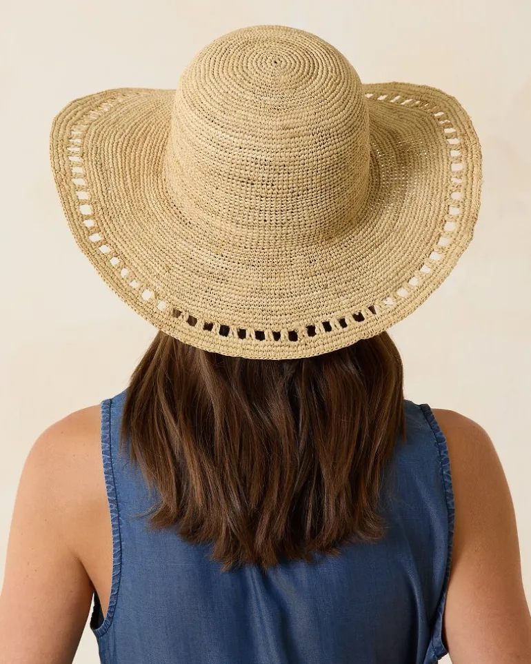 Isla Crochet Raffia Sun Hat