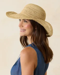 Isla Crochet Raffia Sun Hat