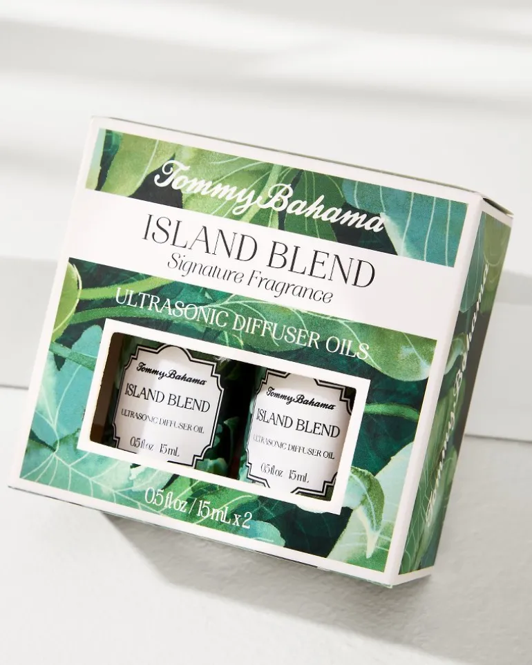 Island Blend Ceramic Pineapple Diffuser Oil Refill Set