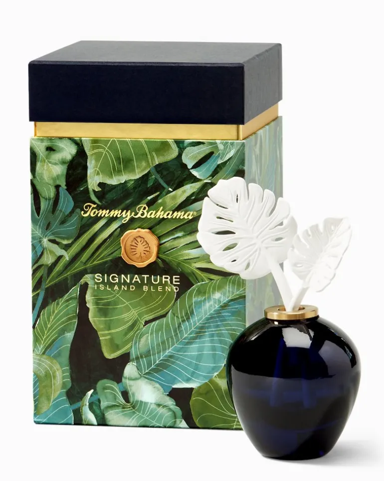 Island Blend Villa Fronds Porcelain Leaf Diffuser