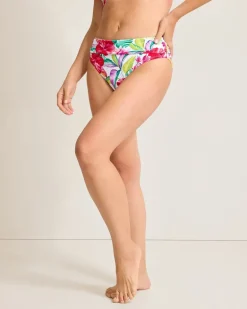 Island Cays Fiesta High-Waist Sash Bikini Bottoms