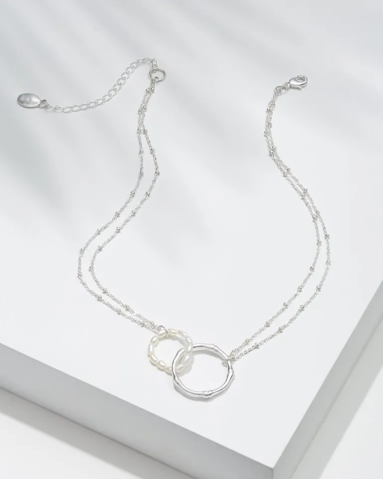 Island Essence Double Loop Bamboo Necklace