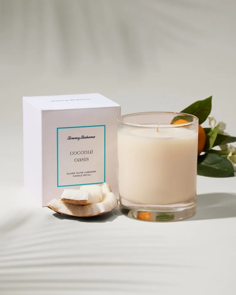 Island Glow Luminary Candle Refill - Coconut Oasis