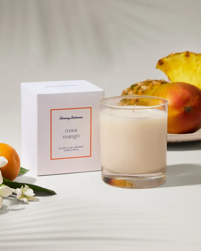 Island Glow Luminary Candle Refill - Maui Mango