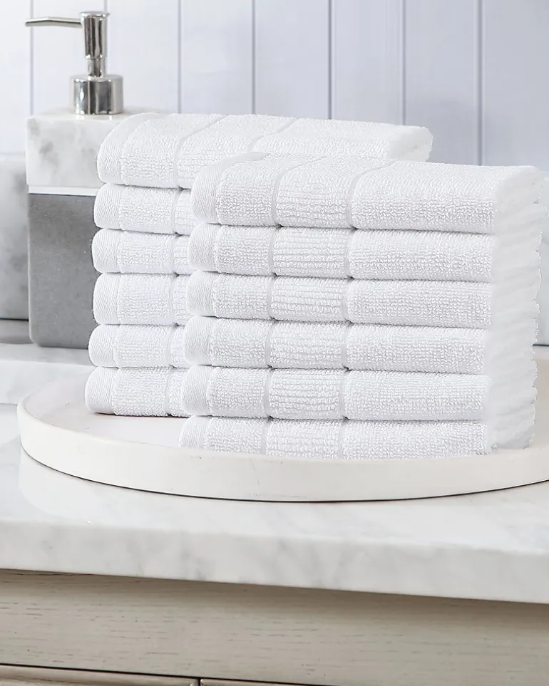Island Retreat 12-Piece Wash Towel Set