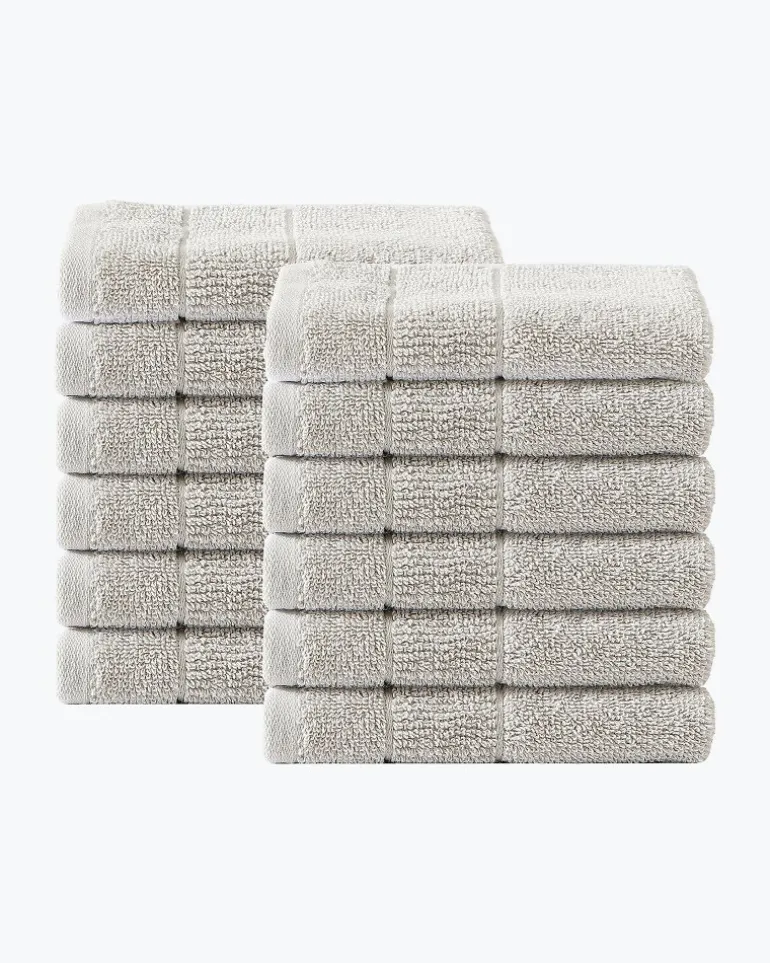 Island Retreat 12-Piece Wash Towel Set