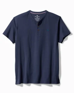Jersey Short-Sleeve Henley