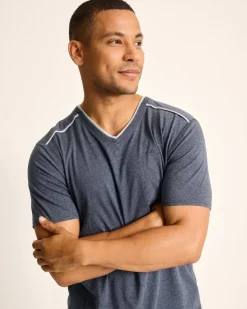 Jersey Short-Sleeve V-Neck T-Shirt