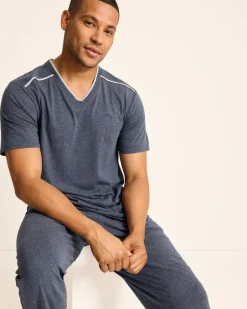 Jersey Short-Sleeve V-Neck T-Shirt