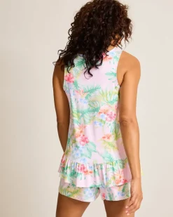 Jersey Tank & Shorts Pajama Set