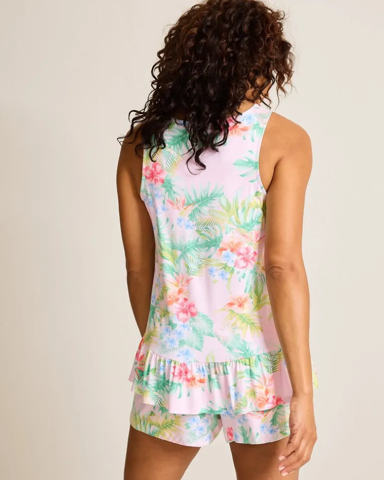 Jersey Tank & Shorts Pajama Set