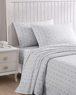 Kew Palms 4-Piece King Sheet Set