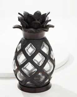 Large Glass Pineapple Votive Holder