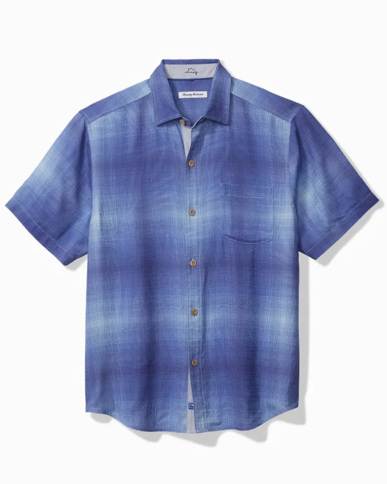 Madera Ombré Silk Camp Shirt