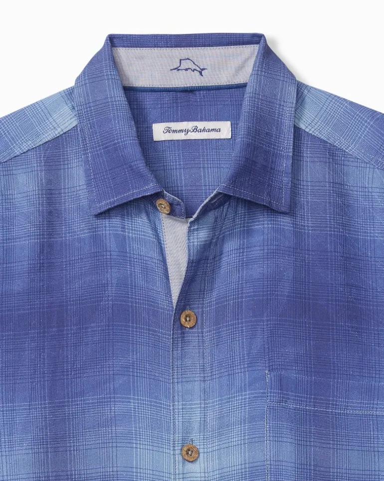 Madera Ombré Silk Camp Shirt