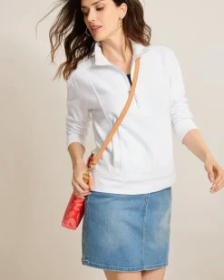 Marina Del Mar Half-Zip Sweatshirt