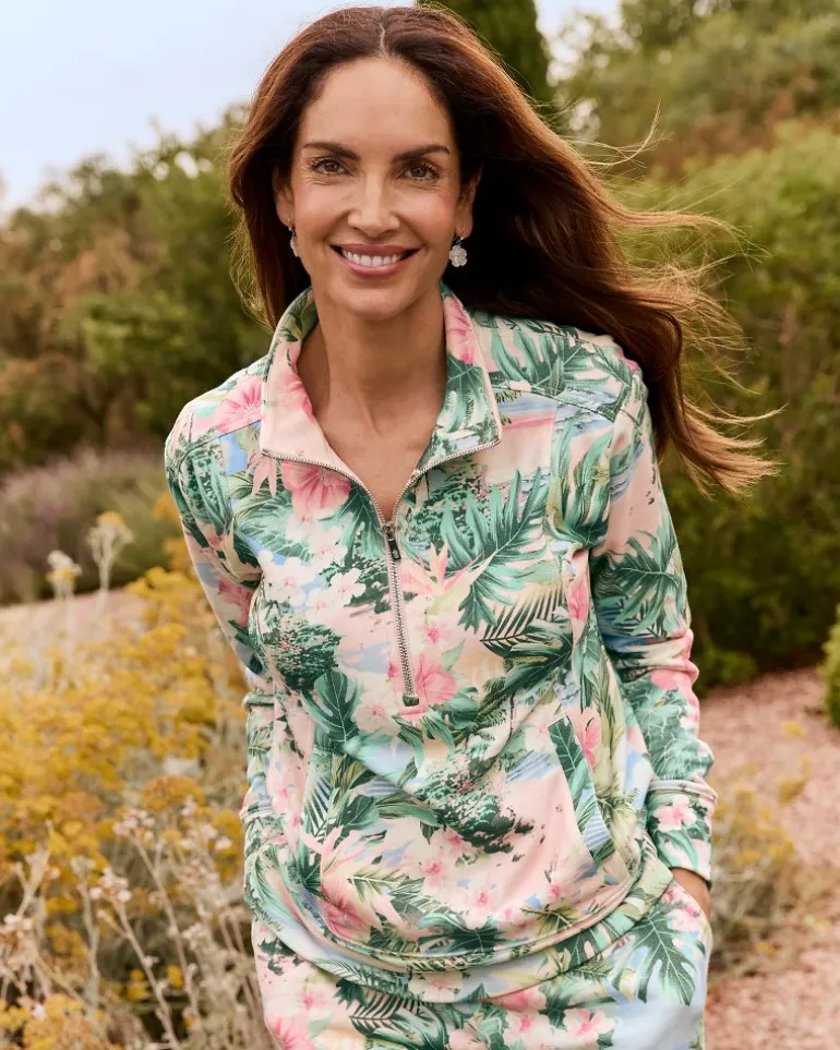 Marina Del Mar Ocean Vida Half-Zip Sweatshirt