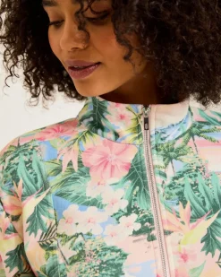 Marina Del Mar Ocean Vida Half-Zip Sweatshirt