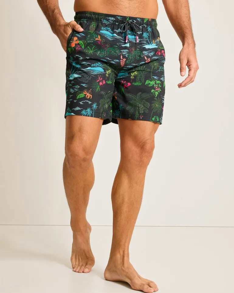 Naples Neon Shores 6-Inch Swim Trunks