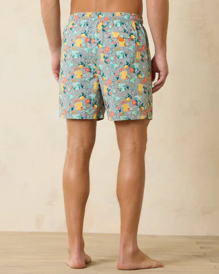 Naples Tales of a Cocktail 6-Inch Swim Trunks