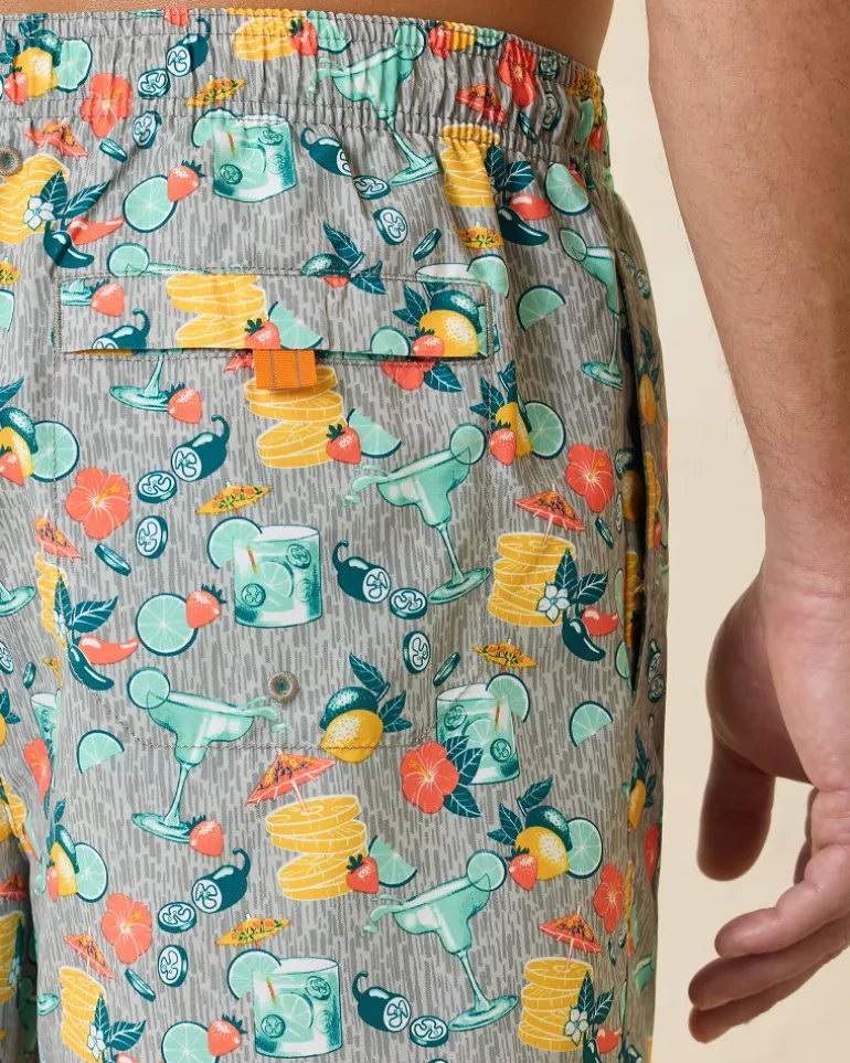 Naples Tales of a Cocktail 6-Inch Swim Trunks